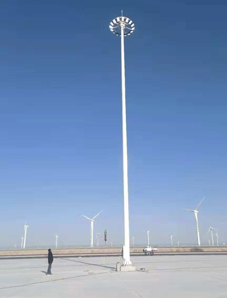 瓜州高速路服务区张掖高杆灯项目